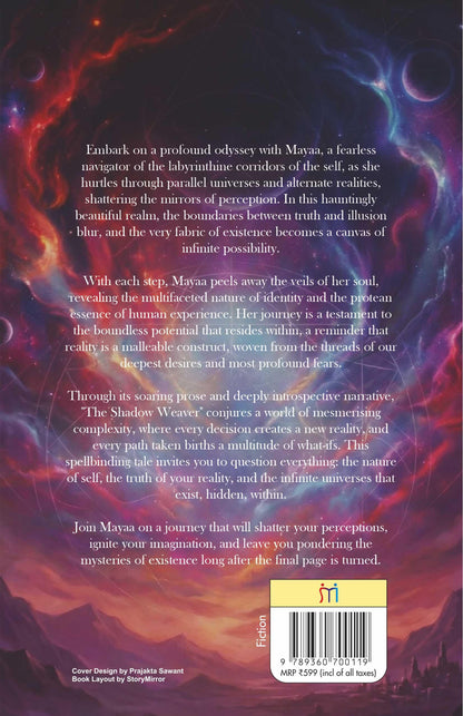 The Shadow Weaver: A Multiverse Fantasy Novel of Parallel Worlds, Cosmic Magic, Identity, and Alternate Realities | Epic Fantasy Fiction Book by Ssamridhi Gulati