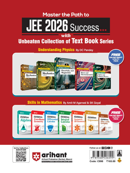 Arihant Physics Quick Book by DC Pandey | Short Notes, Formulae & Important Cases | Fast Revision Guide for JEE Main, NEET & Board Exams | Last Minute Prep Book | English Medium