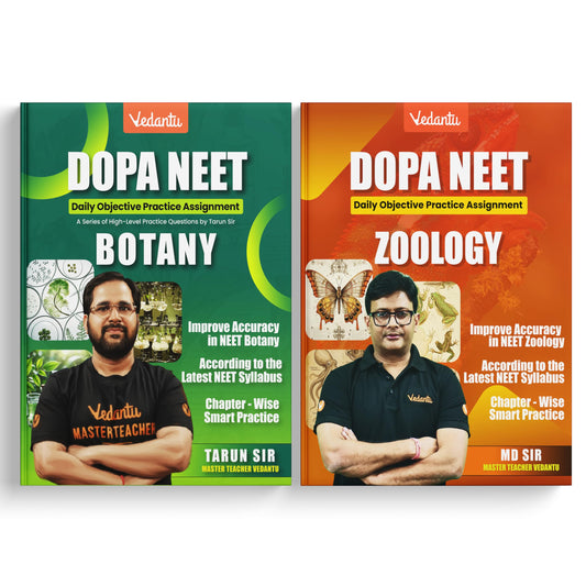 Vedantu DOPA NEET Biology 2027 | Botany & Zoology Combo Set of 2 | Daily Objective Practice Assignment | Chapter-Wise MCQs, Diagram-Based Questions, Latest NEET Syllabus & Answer Keys