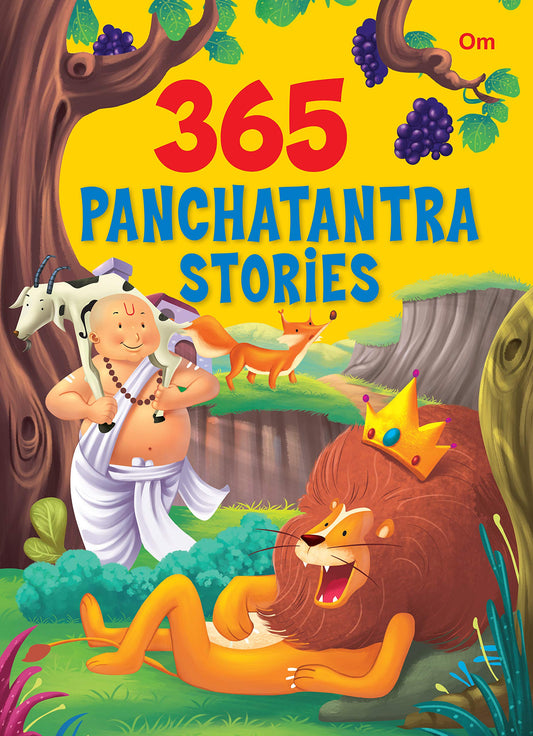 Story books : 365 Panchatantra Stories (Illustrated stories for Children) (365 Series) by Om Books Editorial Team (Author) book cover