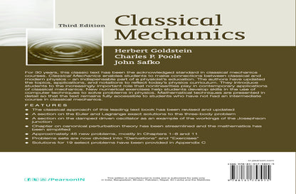 CLASSICAL MECHANICS, 3RD EDN