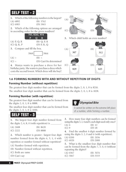 MTG Mathematics (IMO) Olympiad Prep Guide Class 3 | Detailed Theory, Exercise with Self Test For Practice | SOF Olympiad Books For Exam 2026-27 (Useful For Level-1 & 2)