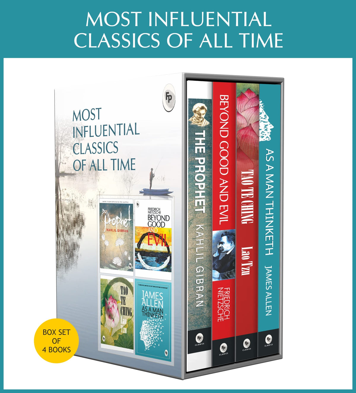 Most Influential Classic of All Time (Set of 4 Books)