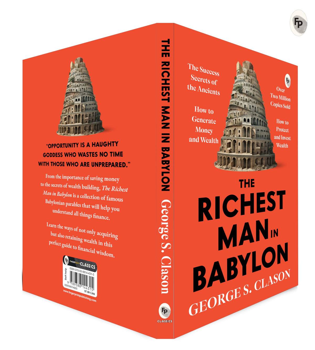 The Richest Man in Babylon – George S. Clason | The Classic Guide to Financial Freedom, Wealth Building & Money Management | Complete Original Classic – Premium Paperback Edition