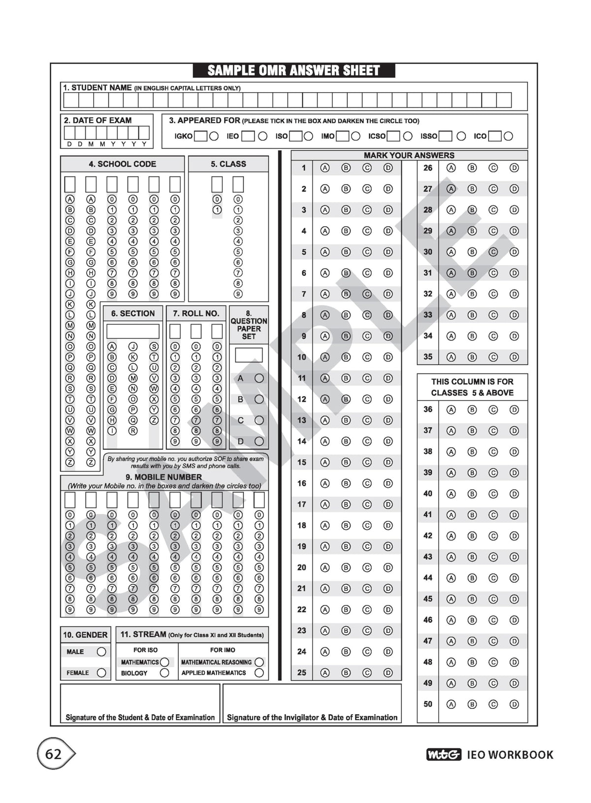 MTG International English Olympiad (IEO) Workbook Class 6 - Chapter-wise MCQs with Achievers Section - SOF Olympiad Books For 2026-27 Exam