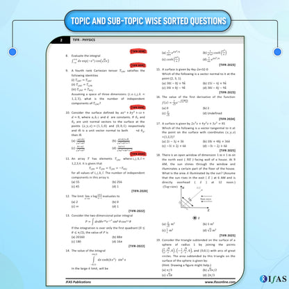 TIFR Physics PYQ Book | 17 Previous Year Solved Papers (2010-2026) with Detailed Solutions | Best Seller Book for all M.Sc Physics Entrance Exams | IFAS Publications