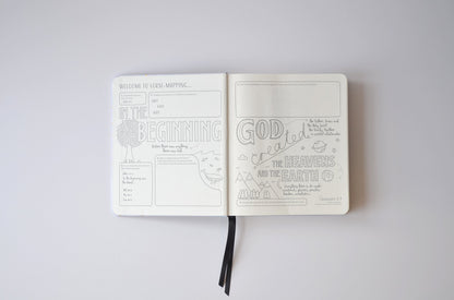 NIV BIBLE FOR JOURNALLING AND VERSE-MAPPING: GREY