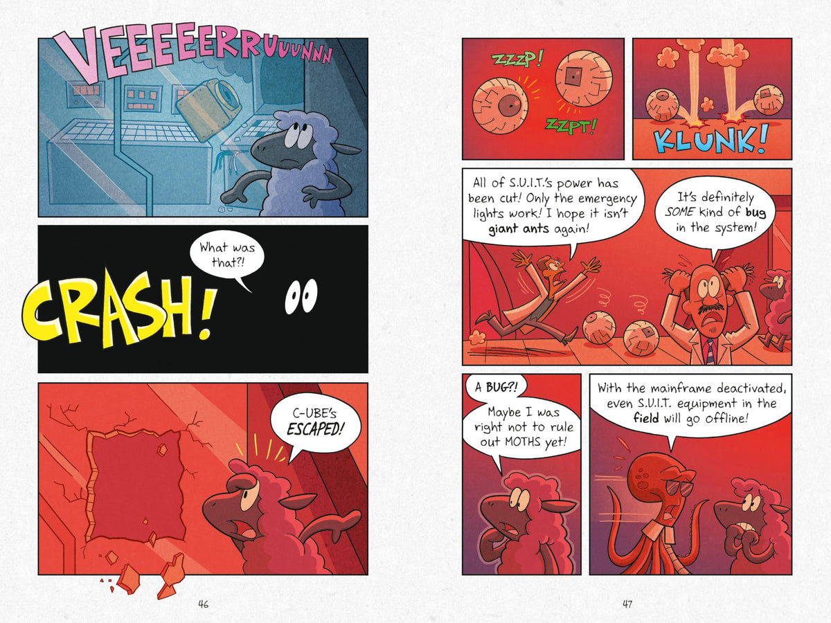 Agents of S.U.I.T.: Wild Ghost Chase:A Laugh-Out-Loud Comic Book Adventure!: A Laugh-Out-Loud InvestiGators Comic Book Adventure!