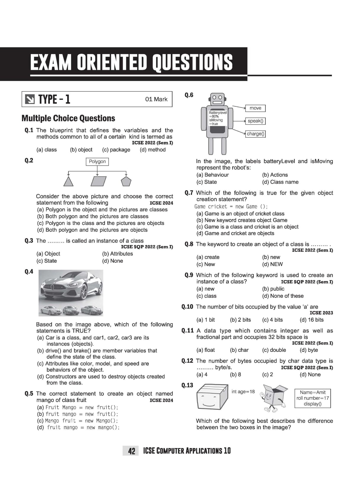 Arihant ICSE Computers Application Class 10 Exam 2026-27 | Quick Theory, Exam Pattern Questions & Sample Papers | As per Latest ICSE Syllabus | Que Bee 2nd Edition 2027