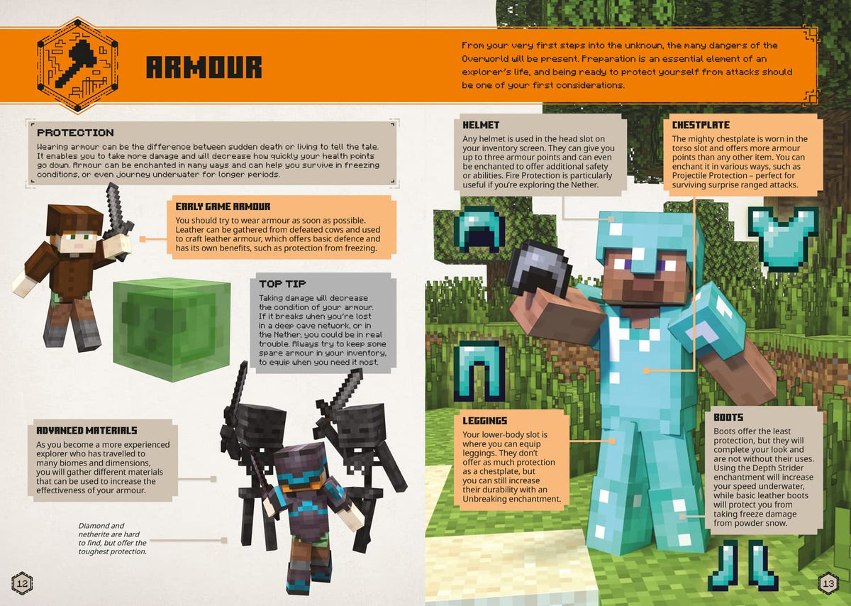 All New Official Minecraft Explorer's Handbook: The Past: Discover How To Become An Explorer with the Latest Essential 2023 Official Guide Book for the Best-Selling Video Game of All Time.