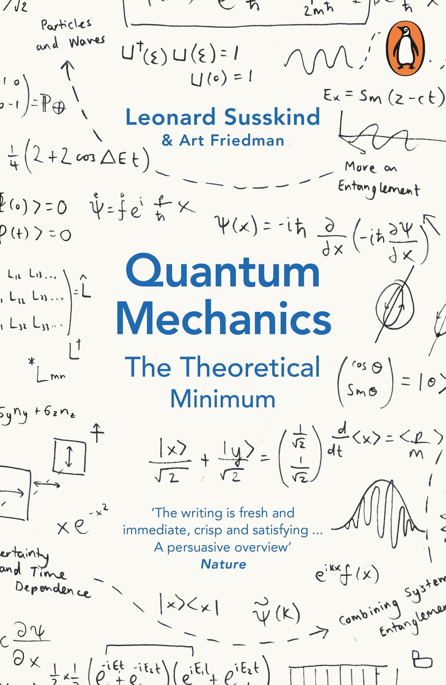 Quantum Mechanics: The Theoretical Minimum by Leonard SusskindArt Friedman book cover