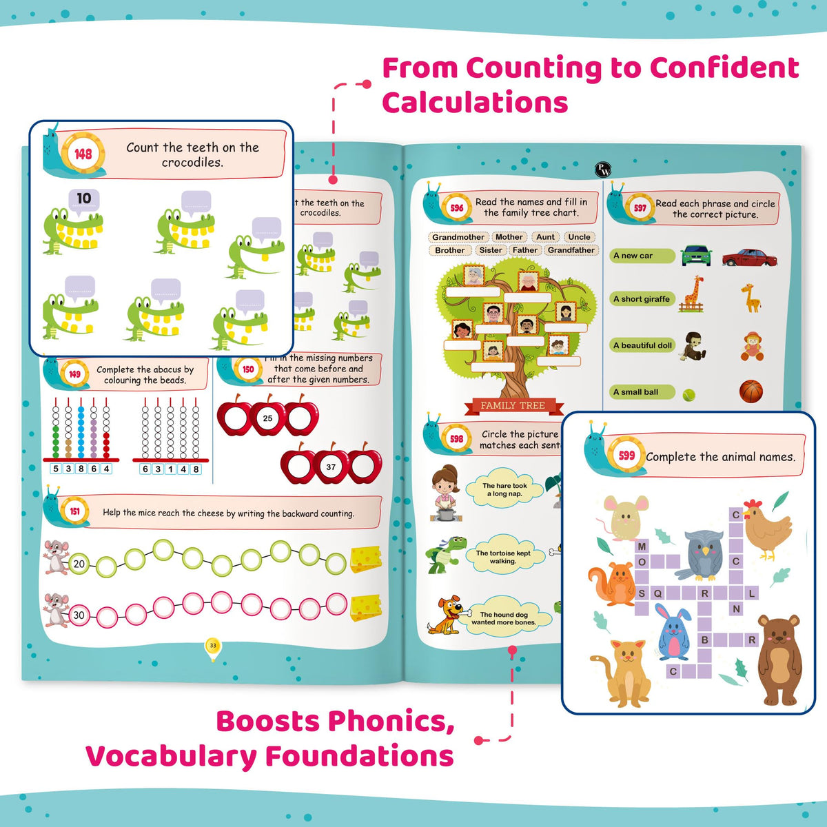 1200+ Brain Booster Activity Book for Kids Ages 5–9 | Theme Based Activity Book with 500+ Free Printable Worksheets & Parenting Tips | Puzzles, Mazes, Brain Teasers, Word Searches and Mind Games