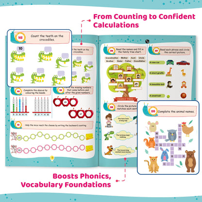 1200+ Brain Booster Activity Book for Kids Ages 5–9 | Theme Based Activity Book with 500+ Free Printable Worksheets & Parenting Tips | Puzzles, Mazes, Brain Teasers, Word Searches and Mind Games