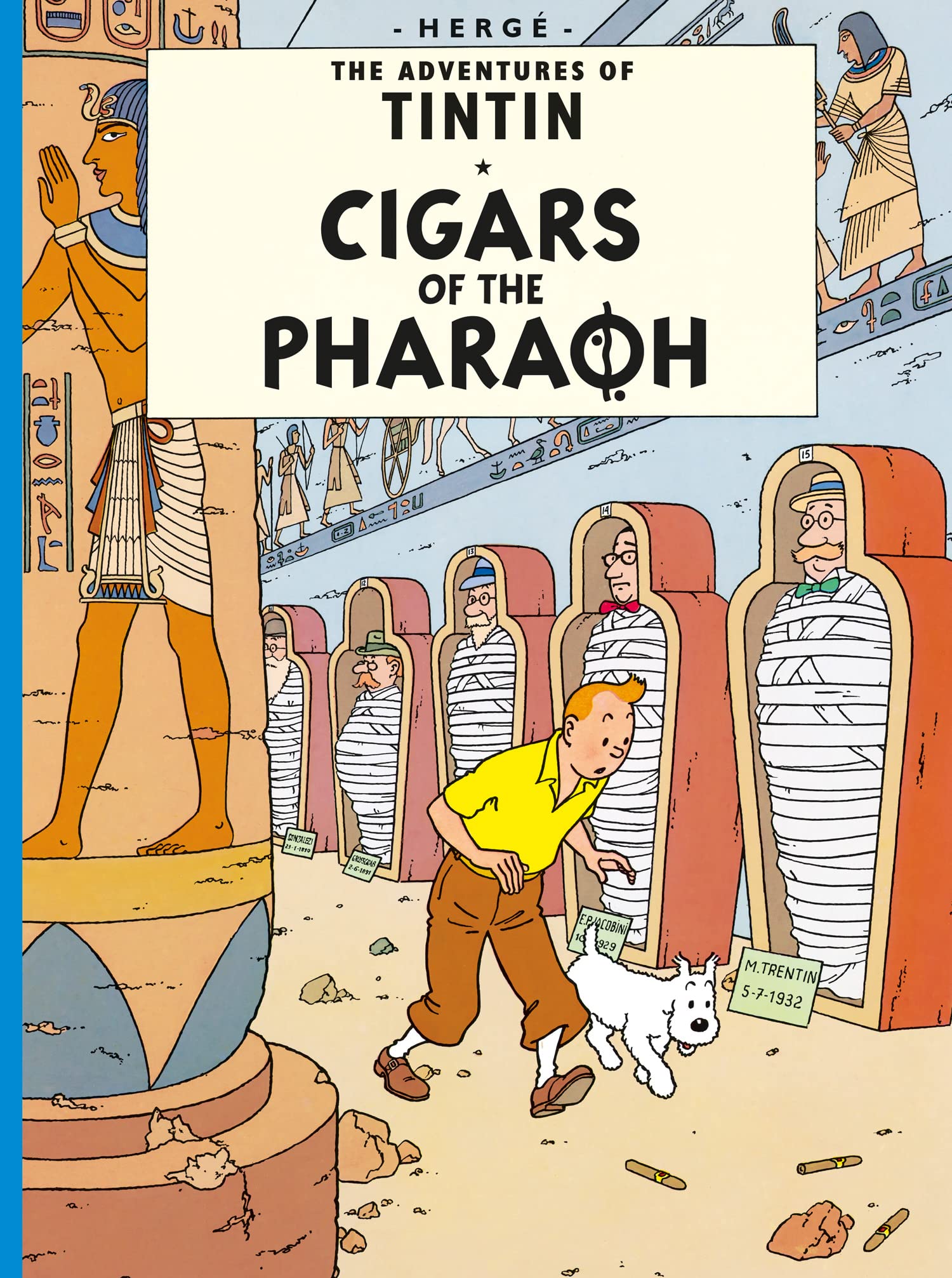 Cigars of Pharaoh (Tintin) by Herge book cover