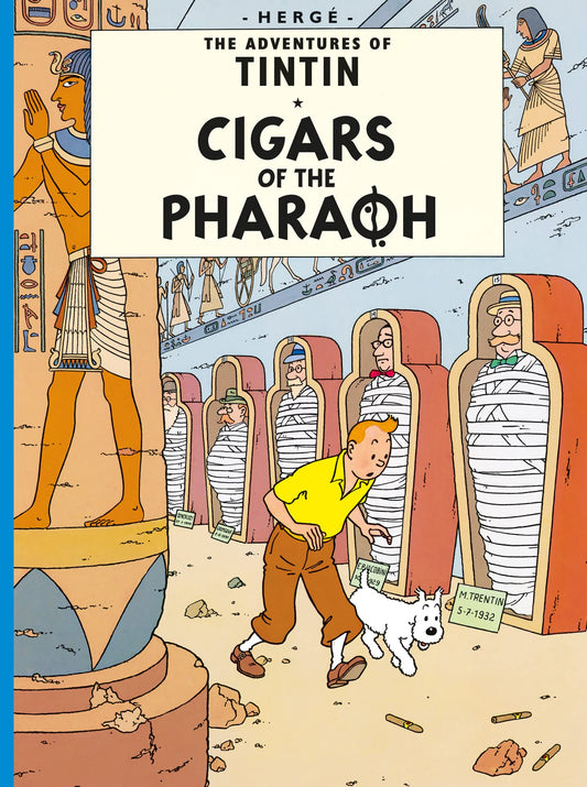 Cigars of Pharaoh (Tintin) by Herge book cover