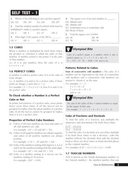MTG Mathematics (IMO) Olympiad Prep Guide Class 8 | Detailed Theory, Exercise with Self Test For Practice | SOF Olympiad Books For Exam 2026-27 (Useful For Level-1 & 2)