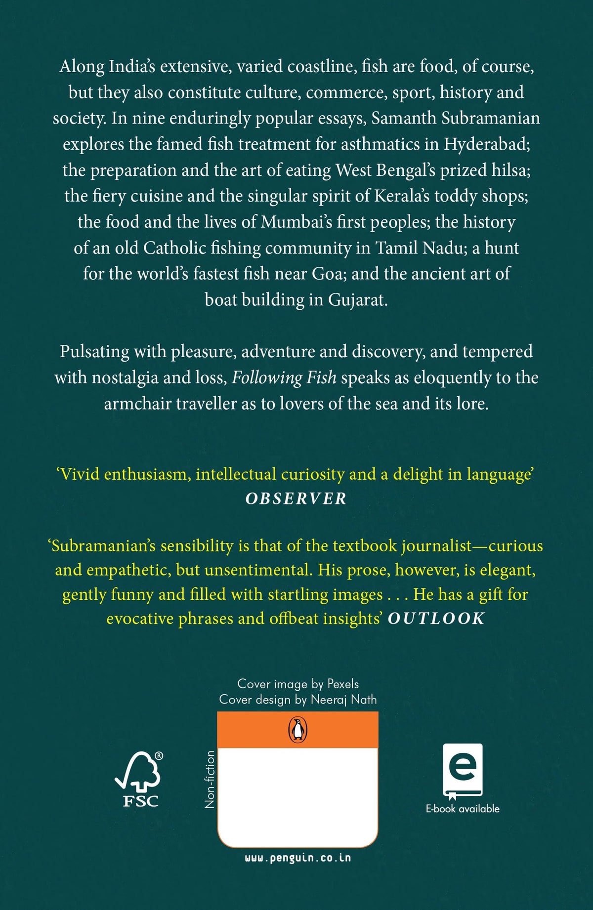 Following Fish: Travels Around the Indian Coast | Winner of the 2010 Shakti Bhatt First Book Prize | Fifteenth Anniversary Edition