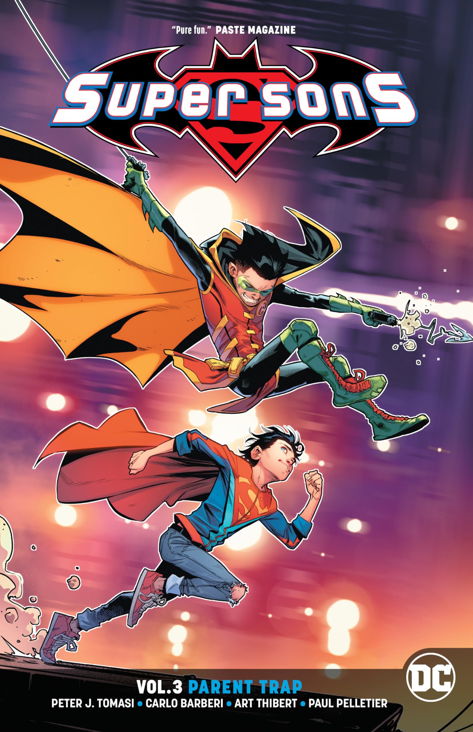 Super Sons Vol. 3: Parent Trap book cover
