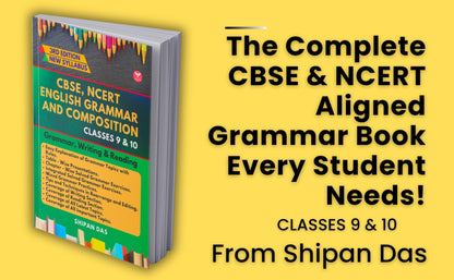 CBSE, NCERT English Grammar and Composition - Class 9 & 10. (Class IX & X)