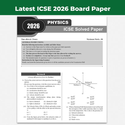 PW ICSE Class 10 Previous Year Question Papers | 10 Years Solved Papers (2016–2026) | Board Exam 2027 | Physics, Chemistry, Maths, Biology, Economics, ... Computer Applications, English Paper 1 & 2