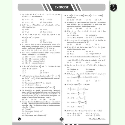 PW Shaurya NDA Book 2026 – NDA/NA Mathematics | Latest 2025 Solved Paper | Chapterwise Theory, Solved Examples, Practice Exercises | For National Defence Academy & Naval Academy