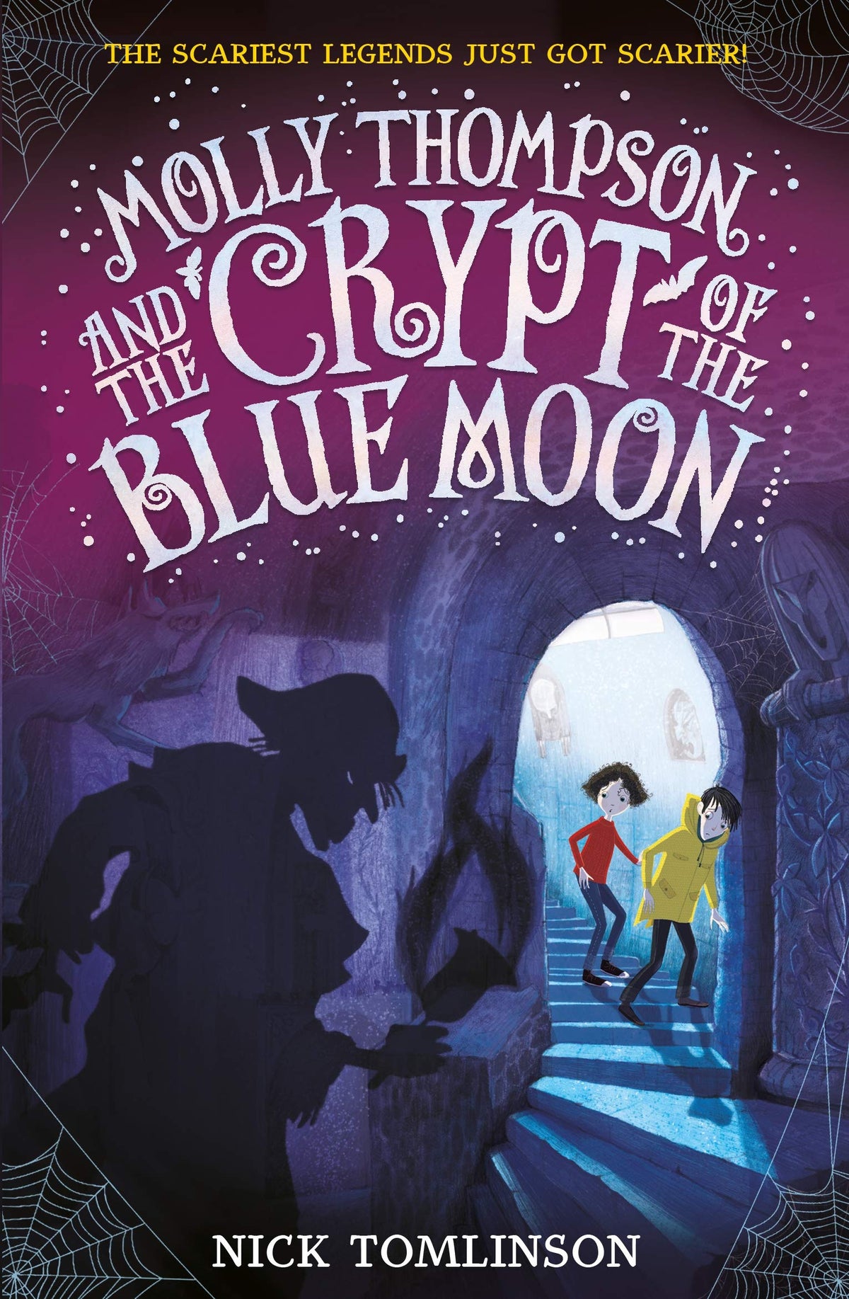 Molly Thompson and the Crypt of the Blue Moon book cover