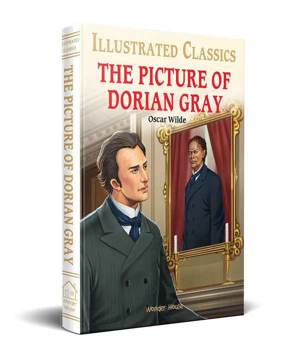 The Picture of Dorian Gray for Kids : illustrated Abridged Children Classics English Novel with Revi