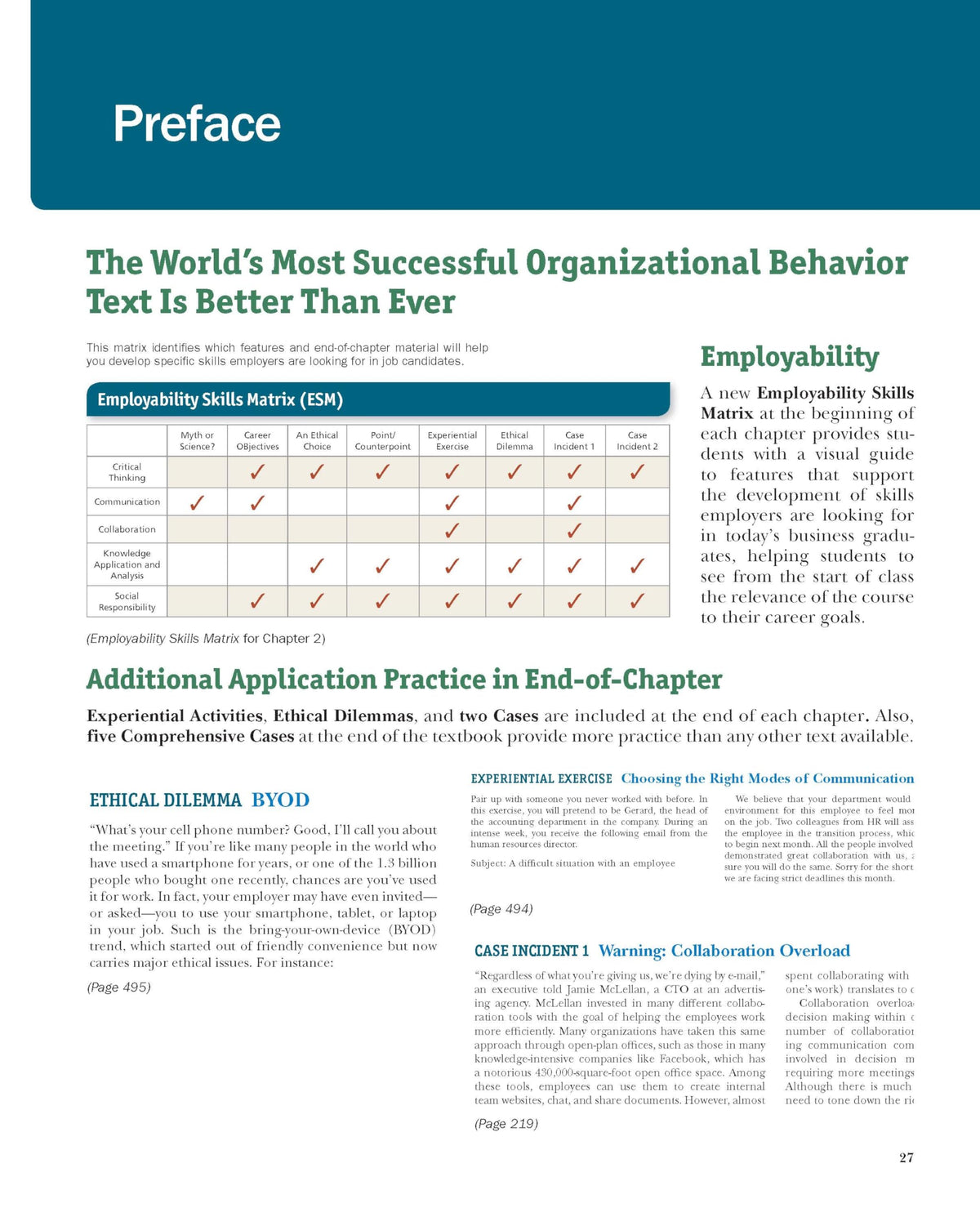 Organizational Behavior, 18e (updated)