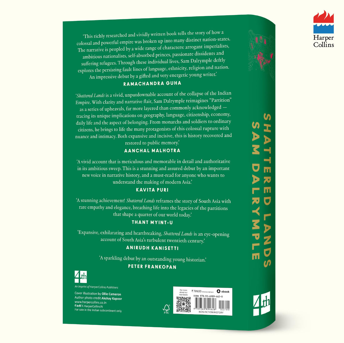 Shattered Lands : Five Partitions and the Making of Modern Asia