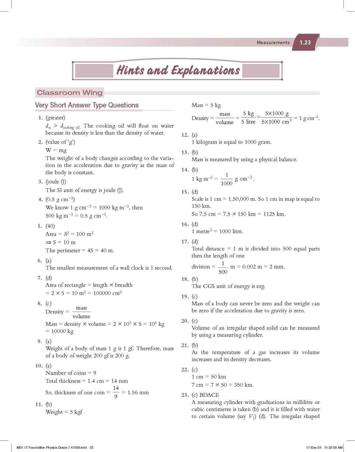 Pearson IIT Foundation'25 Physics Class 7 | For JEE, NTSE & Olympiad Exams | As per CBSE, ICSE & State Curriculums | Free acess to 8 Online Assessments, 39 Video Solutions & Interactive Tests via Pearson MyInsights & elibrary | 12th edition