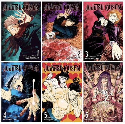 Jujutsu Kaisen Vol. 1–6 Bundle Set