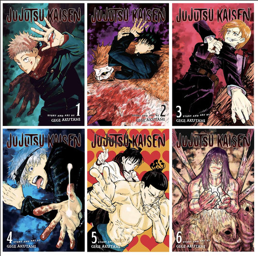 Jujutsu Kaisen Vol. 1–6 Bundle Set