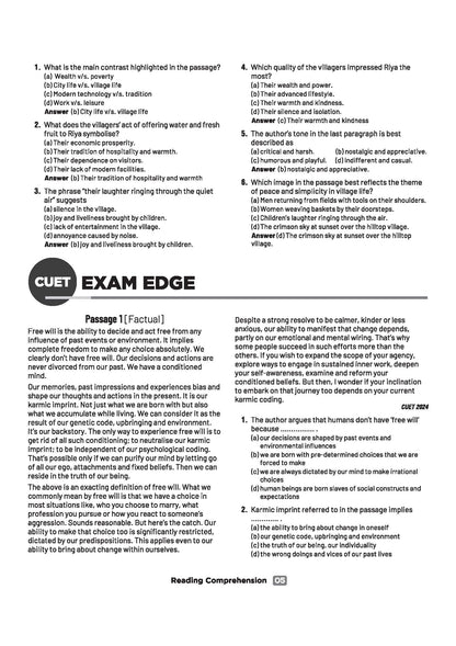 Arihant CUET UG English Language Section I (A) Chapterwise Notes & Question Bank 2026 | 1000+ MCQs | Statement, Underline Word & Matching Type ... Based on Latest NTA Pattern | English Medium