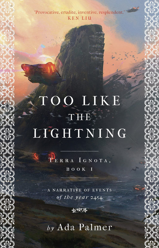 Too Like the Lightning (Terra Ignota) book cover