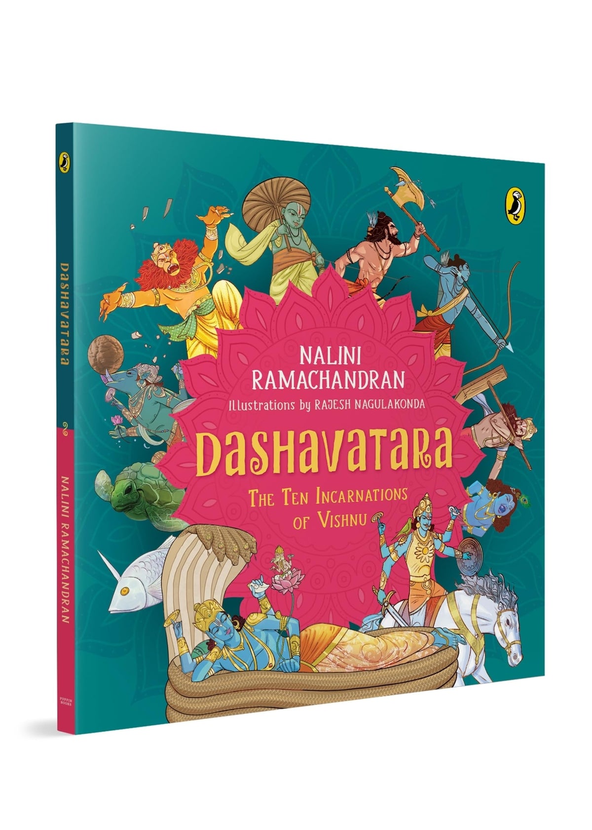 Dashavatara: The Ten Incarnations of Vishnu | Learn About Vishnu’s Avatars – Rama, Krishna, Narasimha, Parashurama & More | Hindu Mythology for Kids 9+ | With Colourful Illustrations