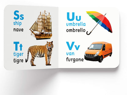 My First Book of ABC - Alfabeto : My First English Italian Board Book (English - Italiano)