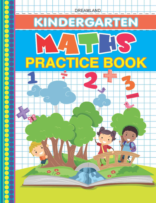 Dreamland Publications Kindergarten Maths Practice Book for Children Age 2- 5 Years - Early Learning Practice Books by NA (Author) book cover