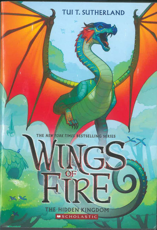 Wings of Fire #03: The Hidden Kingdom by Tui T. Sutherland book cover