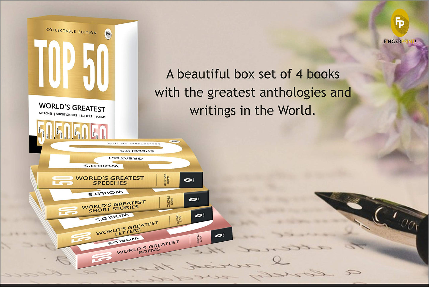 Top 50 World's Greatest Short Stories, Speeches, Letters & Poems