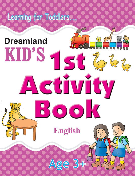 Kids 1st Activity Book English by Dreamland Publications (Author) book cover
