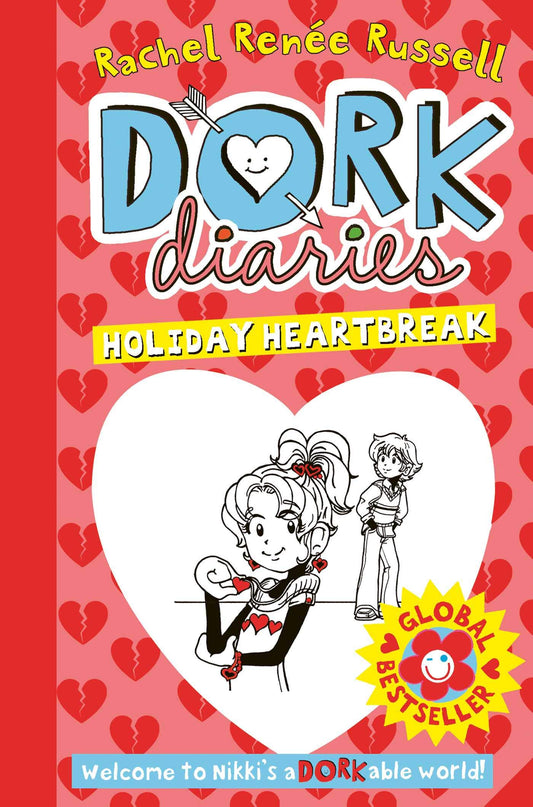Dork Diaries: Holiday Heartbreak: 6 by Rachel Renee Russell (Author) book cover