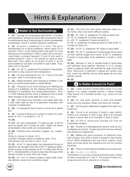 MTG International Science Olympiad (ISO) Workbook Class 9 - Chapter-wise MCQs, Quick Recap with Achievers Section - SOF Olympiad Books For 2026-27 Exam
