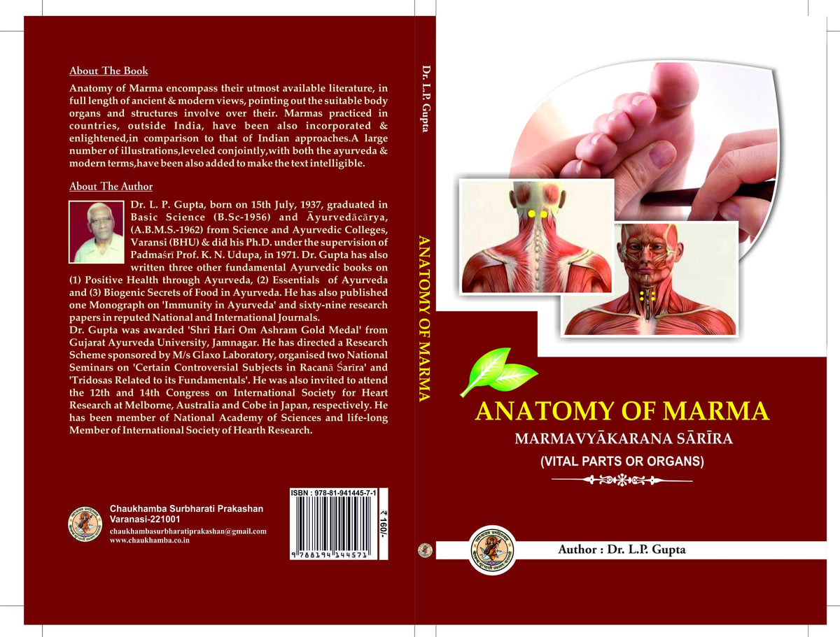 Anatomy of Marma (Vital Parts or Organs)