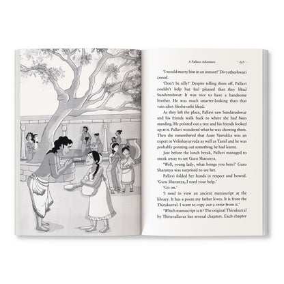 A Pallava Adventure (Girls of India Series): Historical Fiction Set in 7th Century Pallava Kingdom | Themes of Courage, Friendship, Family and Tamil Script | Ages 10+