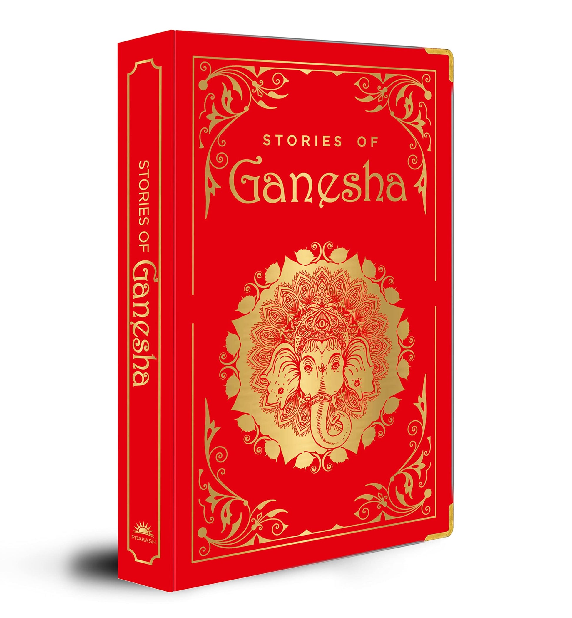 Stories of Ganesha (Deluxe Silk Hardbound) book cover