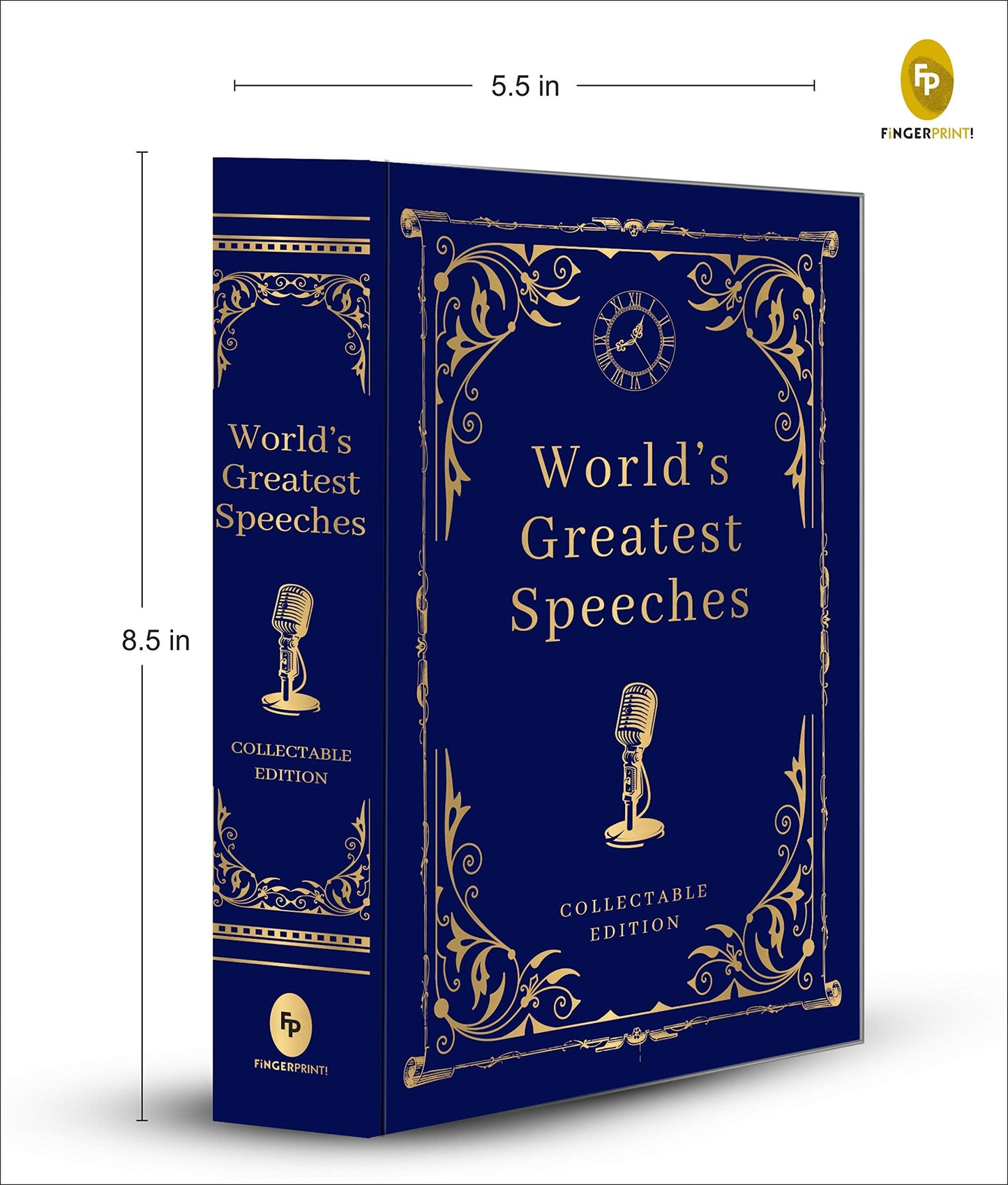 Worlds Greatest Speeches (Deluxe Hardbound Edition)