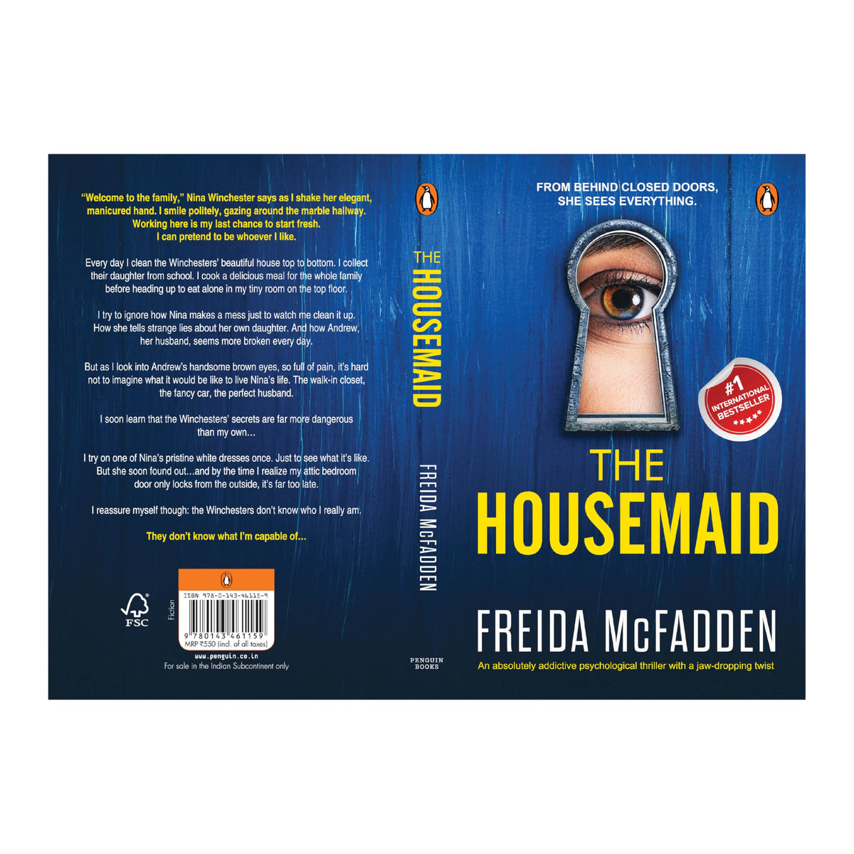 The Housemaid: An Absolutely Addictive Psychological Thriller with a Jaw-Dropping Twist (The Housemaid series, Book1) | TikTok Viral & Bestseller Pick