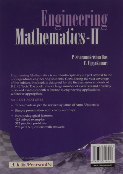 Engineering Mathematics-II, 1e