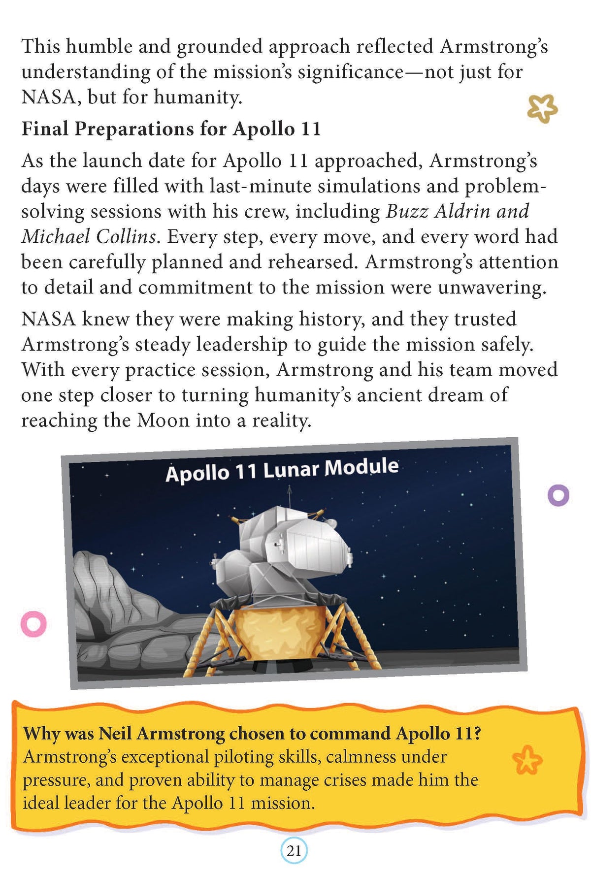 Neil Armstrong Biography for Kids Age 6–12 Years – Inspiring Illustrated Biography Book from Icons of Inspiration Series | Explore Space, Courage & First Moon Landing