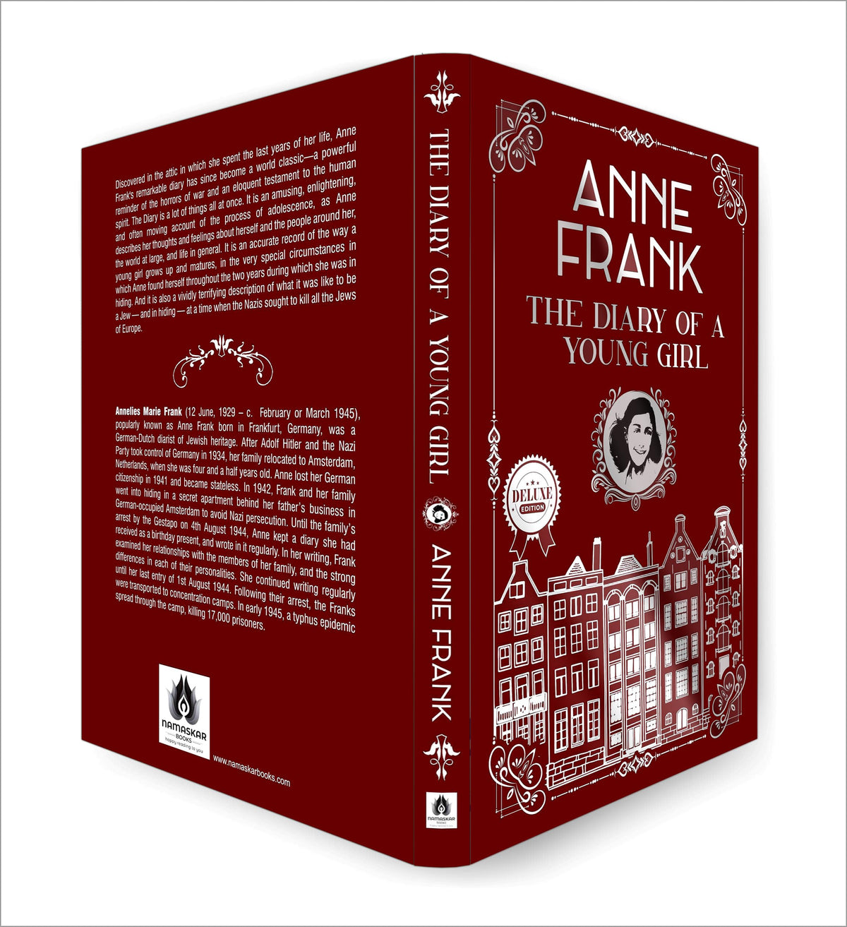 The Diary of a Young Girl | Anne Frank - Inspiring Journal of Courage Resilience and Survival during World War II | Premium Deluxe Edition